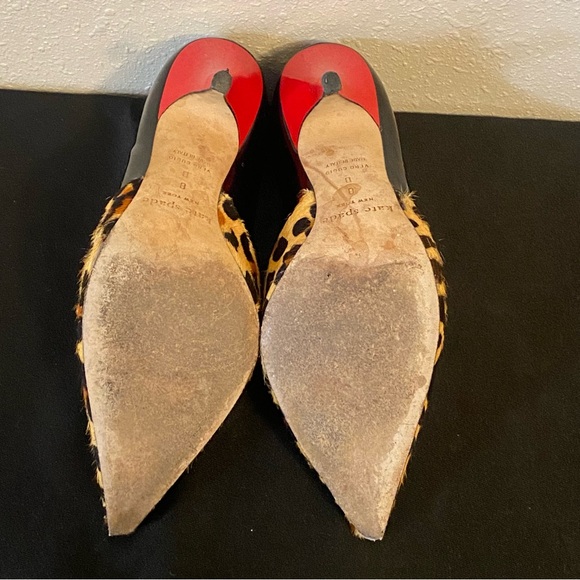 KATE SPADE | Lottie color block leopard pumps 8 - Picture 6 of 6